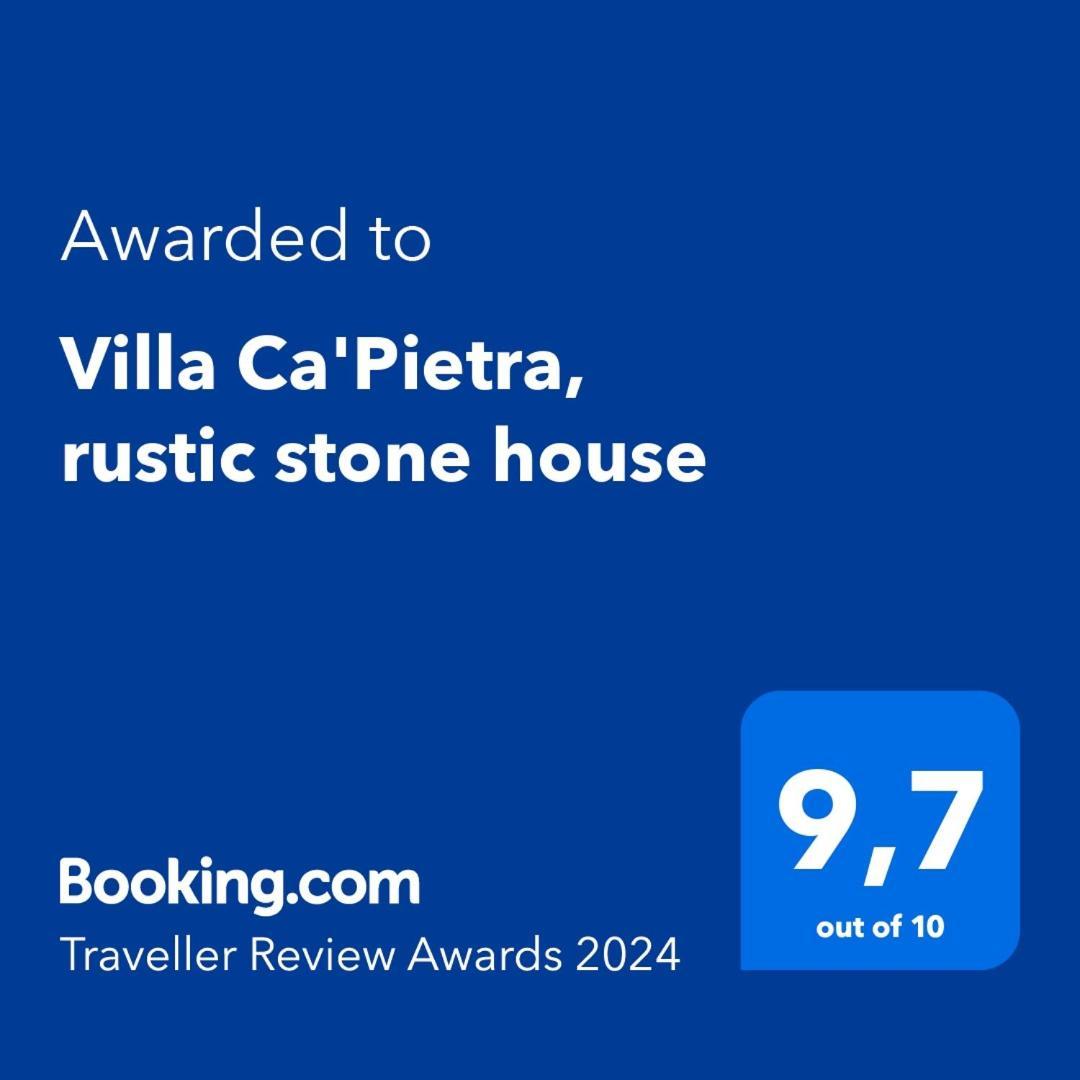 Villa Ca'Pietra, Rustic Stone House مالينسكا المظهر الخارجي الصورة